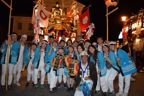 北海道教育大学函館校「エエまちづくり　江差町姥神大神宮渡御祭」への参加